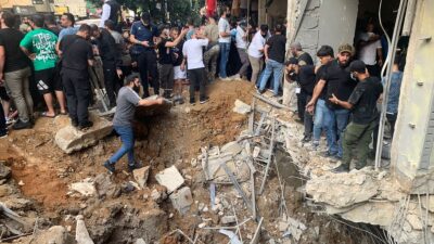 Israel Bombardeo Beirut Hezbola Responde