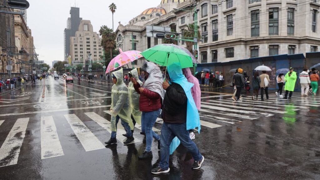 Lluvias en la CDMX