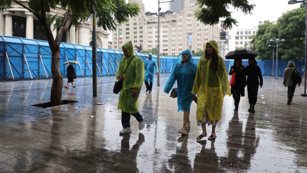 CDMX espera lluvias este domingo