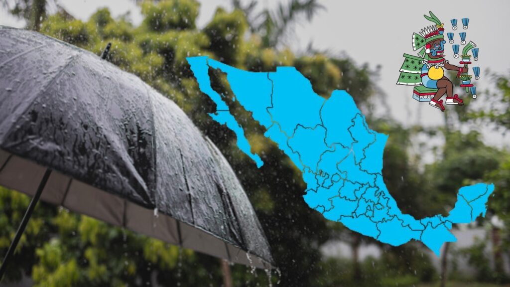 ¡Tlaloc, no te enojes! Se esperan 4 días de lluvias intensas por onda tropical en México