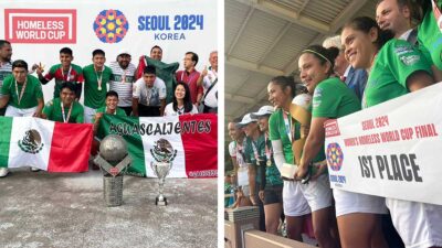 Épico: México varonil y femenil gana la Homeless World Cup