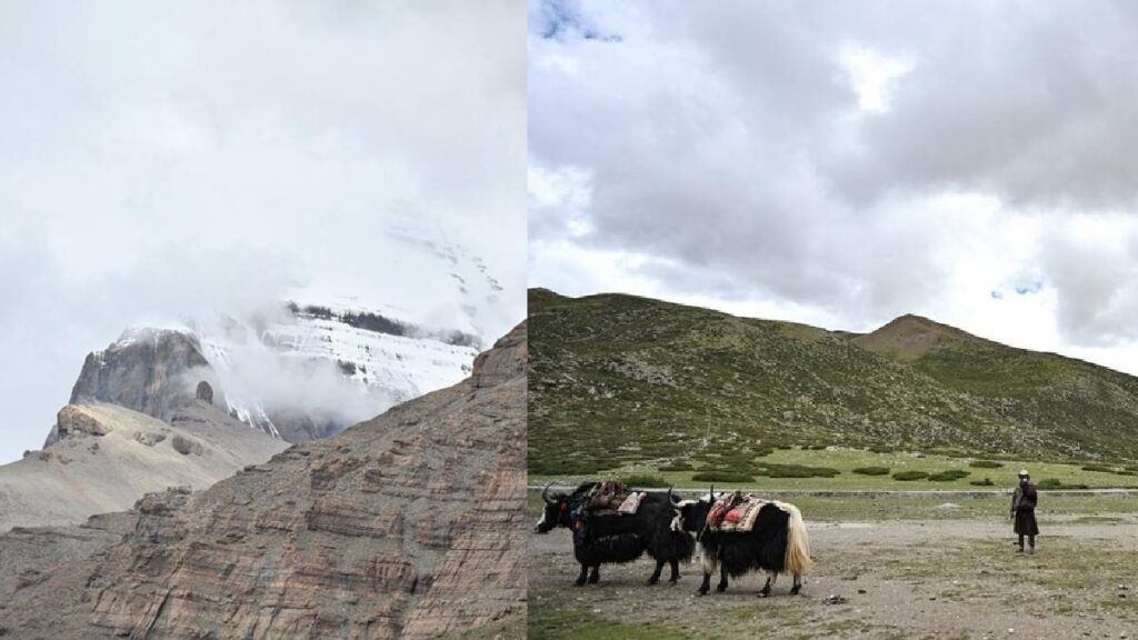 montaña sagrada cambió destino de aldea tibetana