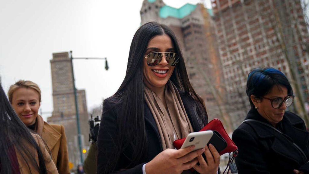 Emma Coronel, modelo principal de April Black Dinamond en la Milan Fashion Week 2024