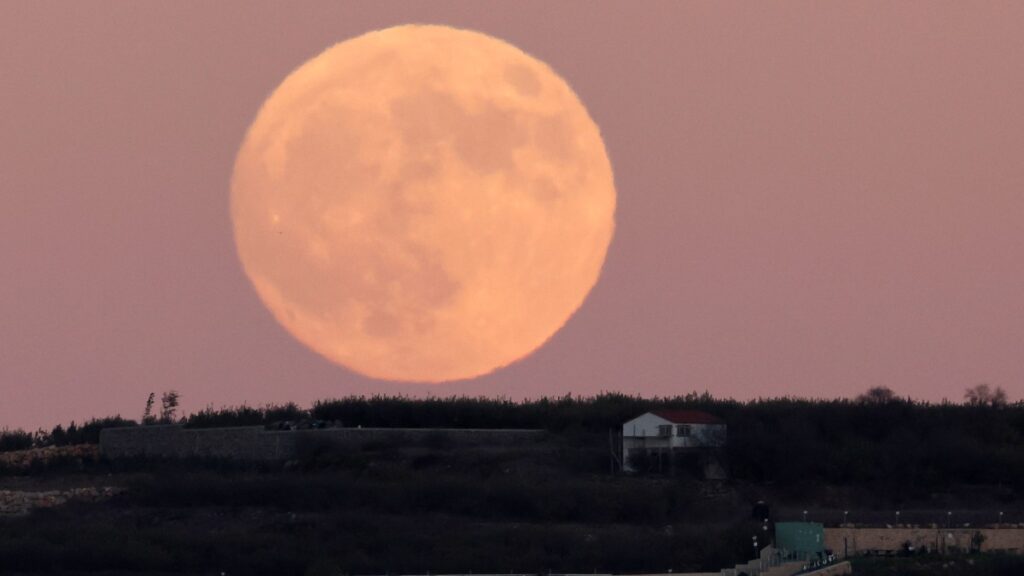 Superluna Israel