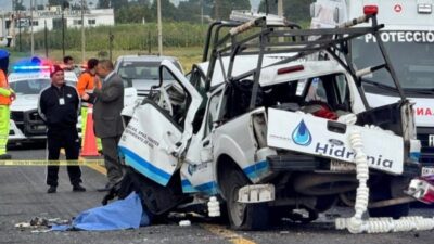 Tragedia en Calpulalpan, Tlaxcala: fuerte choque en la carretera México-Veracruz deja 4 muertos