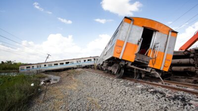 Tren Choca Con Trailer En Saltillo