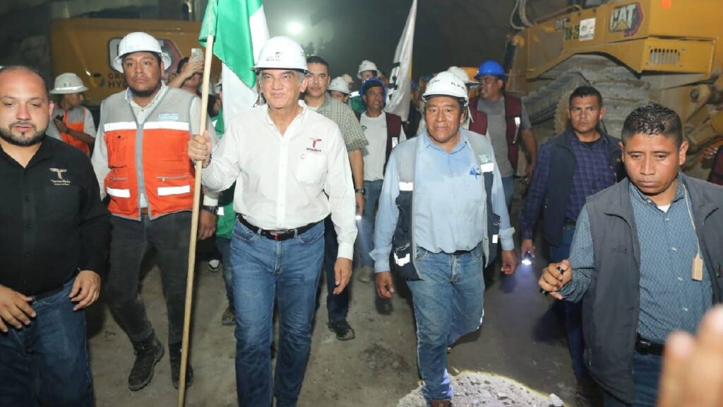 El túnel comunicará a Tamaulipas con el centro del país.