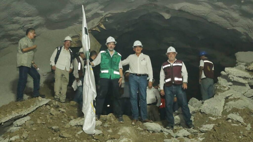 El túnel comunicará a Tamaulipas con el centro del país.