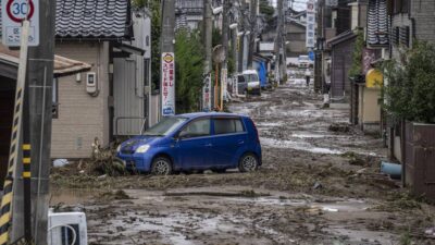 Van 7 muertos y 7 desaparecidos por las lluvias en Japón