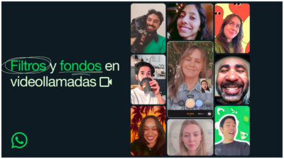 WhatsApp presenta filtros y fondos para videollamadas