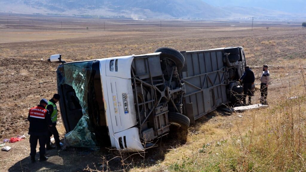 Accidente de autobús en Turquía