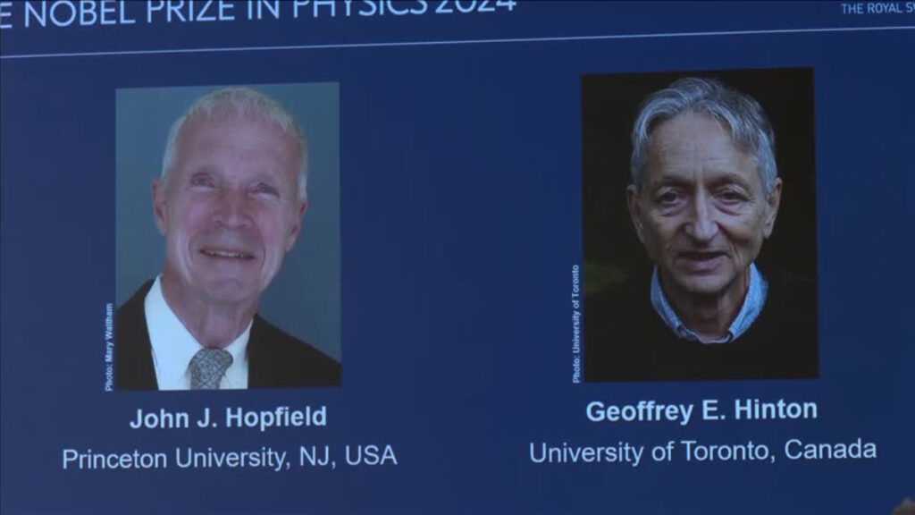 John Hopfield y Geoffrey Hinton se llevan el Premio Nobel de Física 2024 por sus aportes al aprendizaje automático