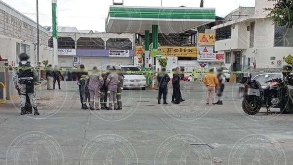 Asesinan a empresario en su gasolinera en Apetatitlán, Tlaxcala; los agresores fueron grabados en video