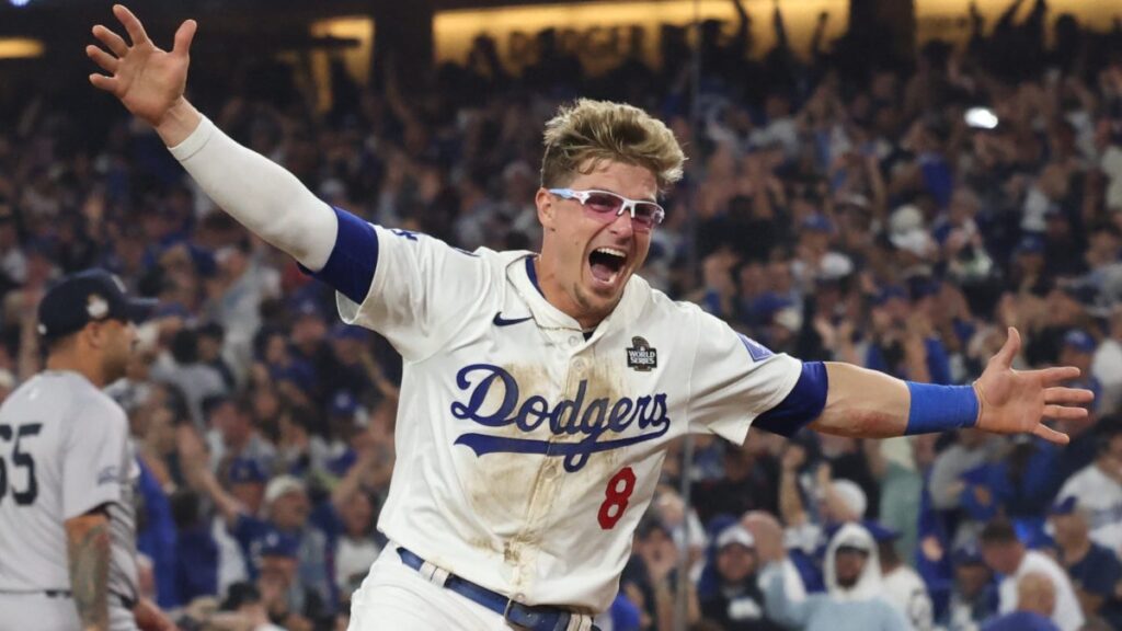 Los Dodgers, con grand slam en extra innings se llevan vibrante victoria ante los Yankees en el Juego 1 de la Serie Mundial