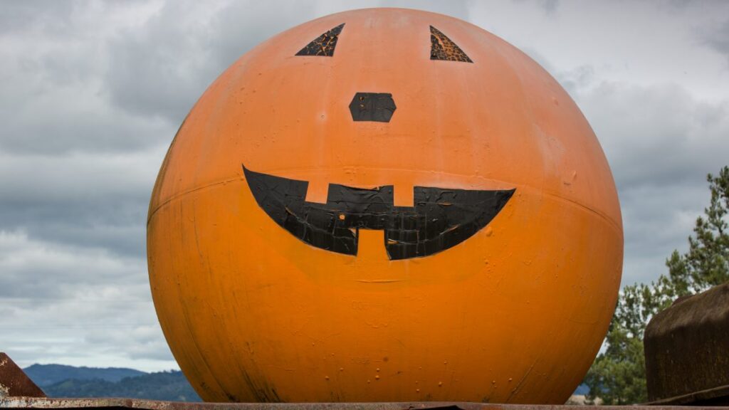 Calabaza gigante de Halloween