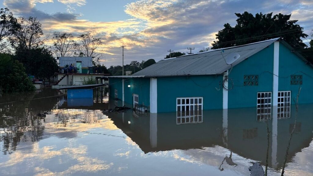 Casas Inundadas Veracruz