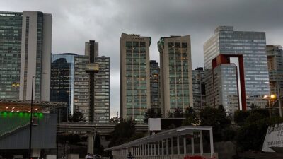 Vista panorámica de Santa Fe, CDMX.