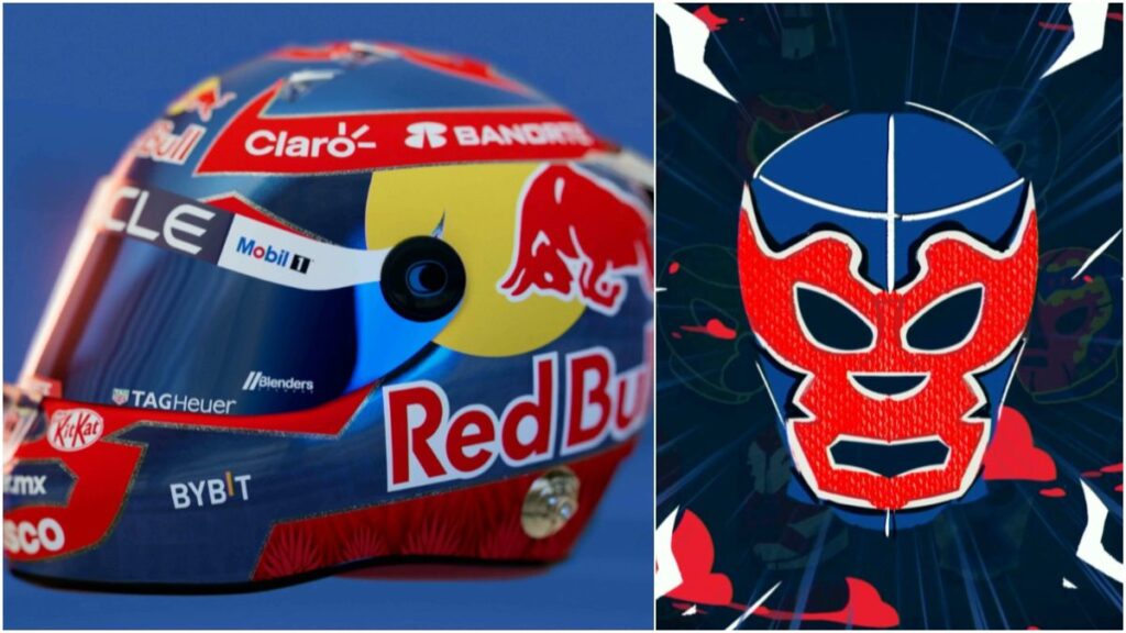 ¡Así es el nuevo casco de Checo Perez para el GP de México