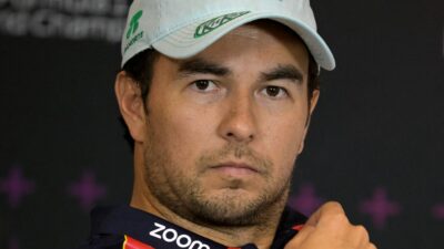 Checo Triste Gp México Carrera