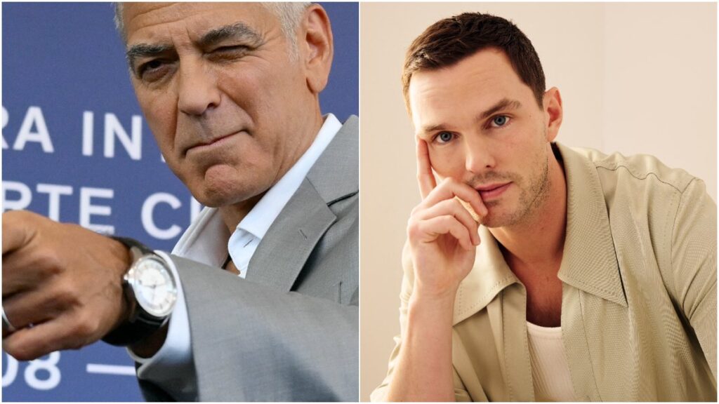 George Clooney y Nicholas Hoult