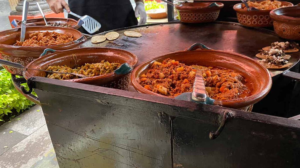 variedad en comida