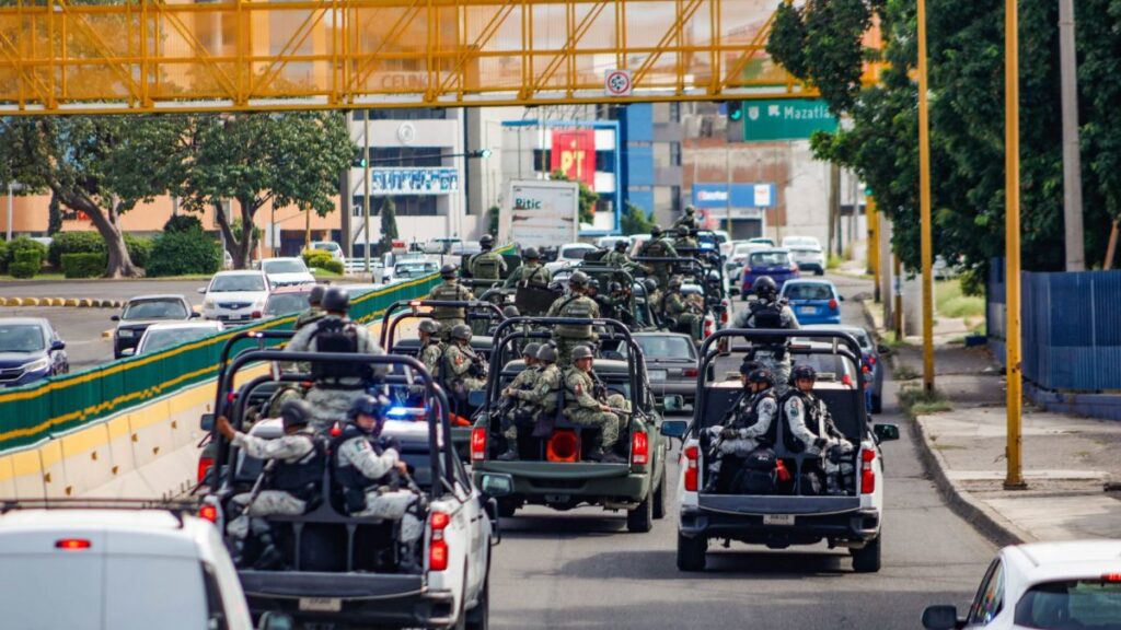 Arribo de fuerzas armadas a Culiacán, Sinaloa