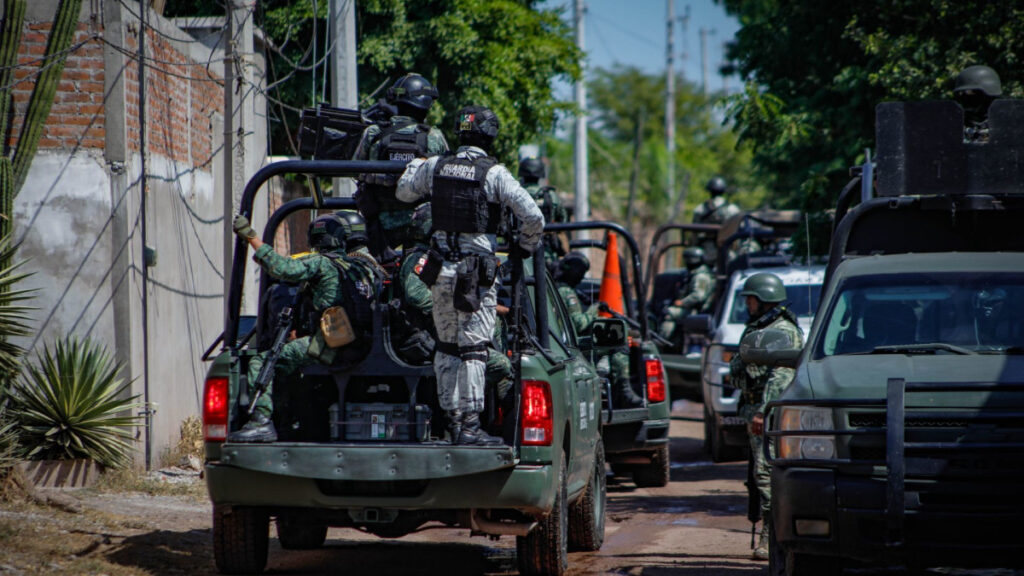 Soldados en Culiacán, Sinaloa