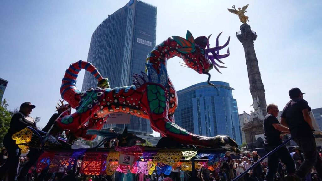 El Desfile de Alebrijes Monumentales está por suceder en CDMX.