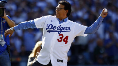 Los Dodgers de Los Ángeles se despidieron de Fernando "Toro" Valenzuela