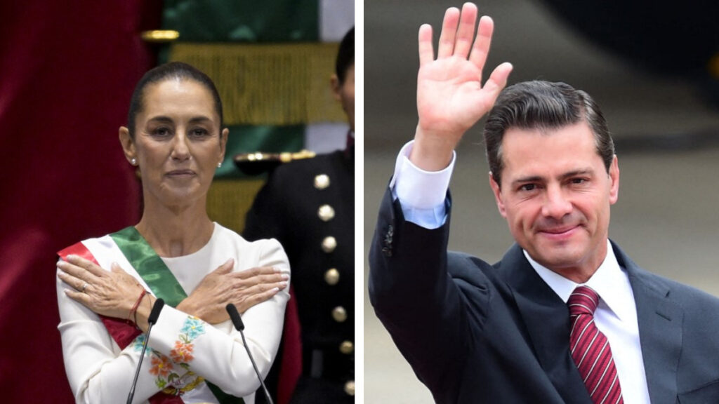 Enrique Peña Nieto le envió un mensaje a Claudia Sheinbaum