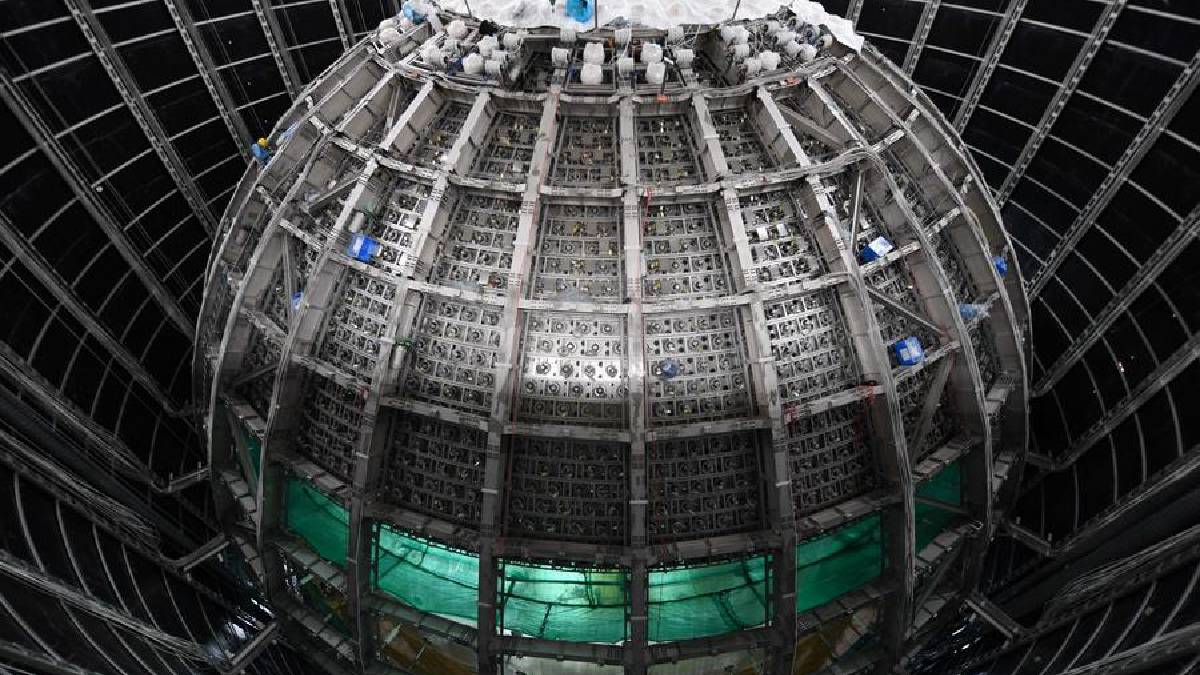 Como en las películas! China atrapa "partículas fantasma" con una esfera  gigante subterránea - UnoTV