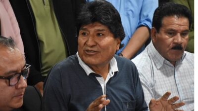 Evo Morales se enfrenta caso de estupro. Foto AFP