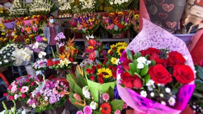 La florería denunció al asaltante en redes sociales.