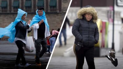 El SMN informó que en los próximos cuatro días se pronostican bajas temperaturas de hasta -5° y lluvias en varios estados