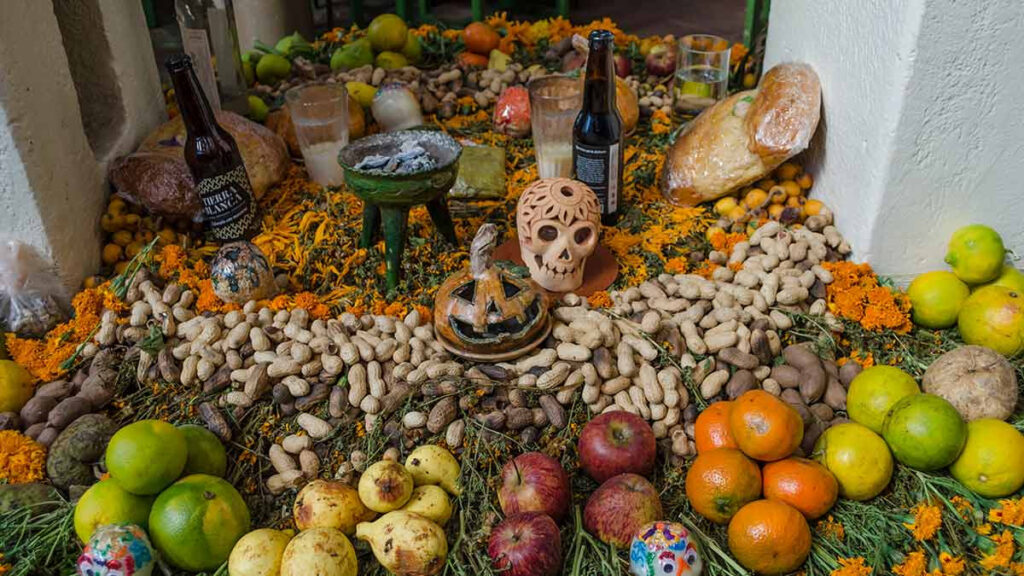 Frutas ofrenda Día de Muertos significado