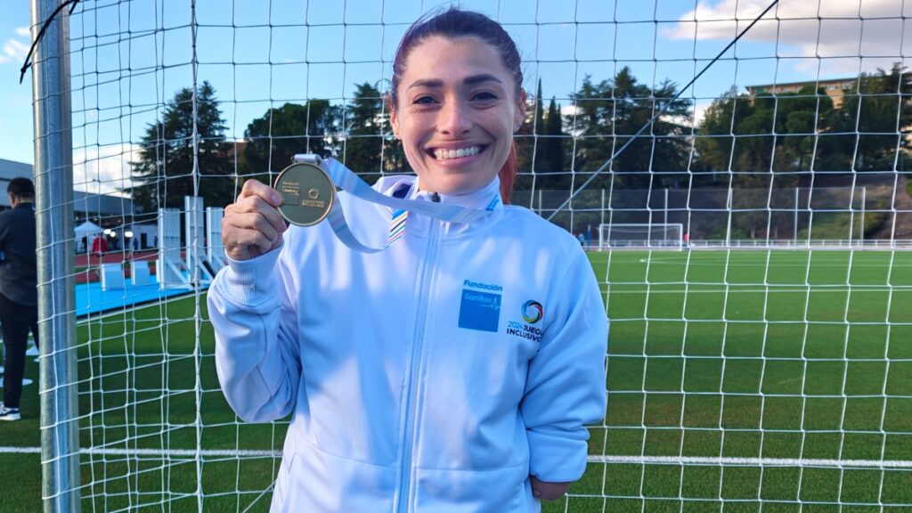 Jessica Garcia Juegos Inclusivos    Madrid Gana