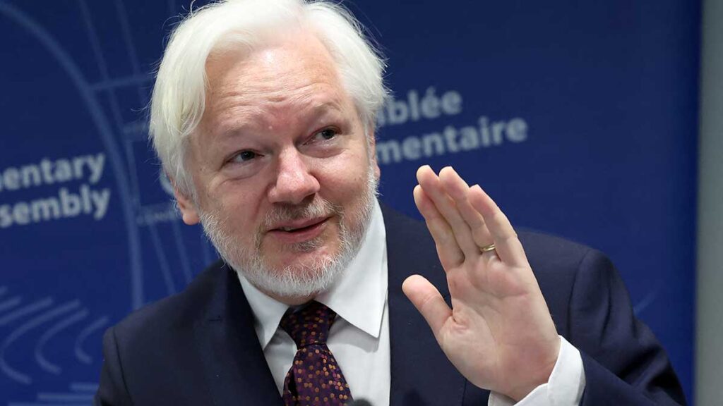 Julian Assange, fundador de WikiLeaks. Foto: AFP