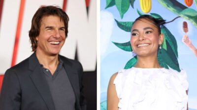 Mabel Cadena y Tom Cruise