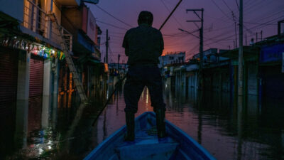 Minatitlán bajo el agua