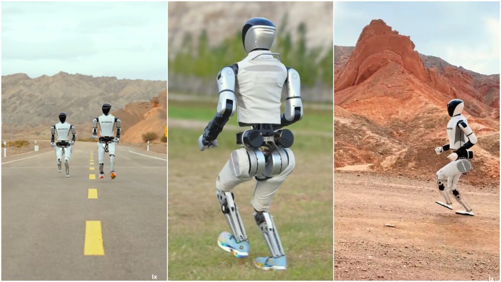 STAR1, así es el robot humanoide "más rápido del mundo" que usa tenis