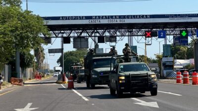 Arribo de soldados a Culiacán, Sinaloa