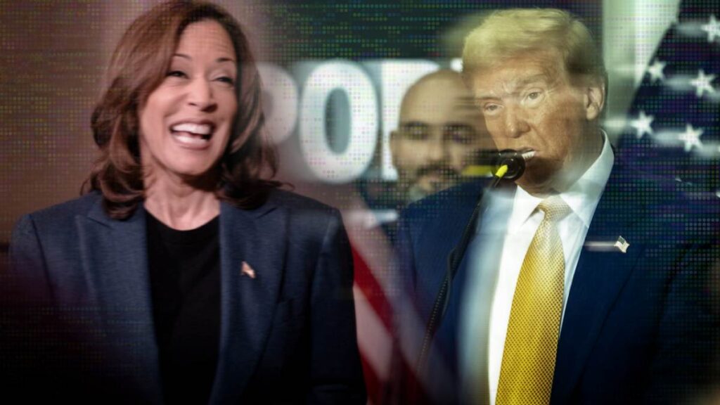 Trump aventaja a Kamala Harris, según encuesta de Wall Street Journal