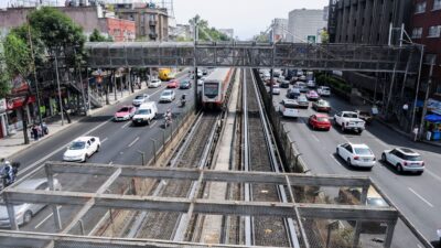 Habrá anden peatonal en calzada de Tlalpan por arriba de la Línea 2 del Metro, informó Clara Brugada