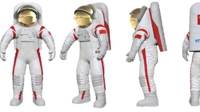 traje de astronautas chinos