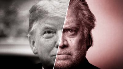 Steve Bannon es un estratega político conocido por sus ideas de extrema derecha y su rol como asesor político de Donald Trump cuando era candidato en 2016, rumbo a su primera carreta por la presidencia para el periodo 2017- 2021.