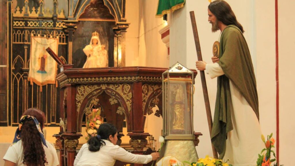 Reliquia de San Judas Tadeo está en Chiapas.