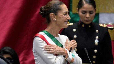 Claudia Sheinbaum juró en el Congreso guardar la Constitución como presidenta de México