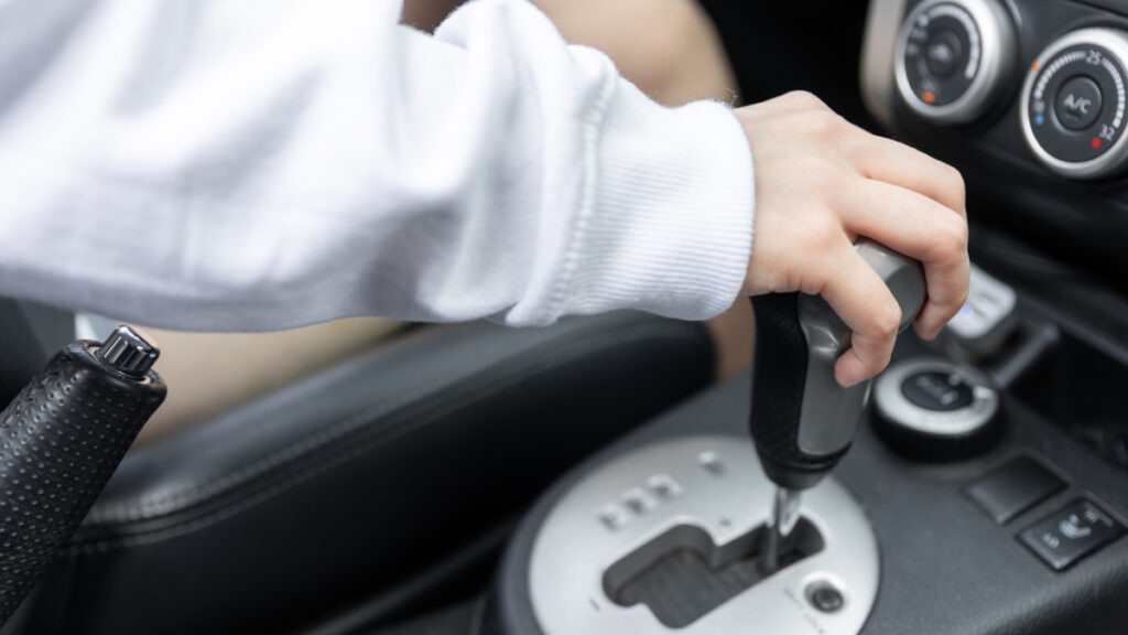 acelerador de un carro automático