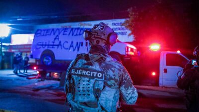 Continúa la ola de violencia en Culiacán, Sinaloa.