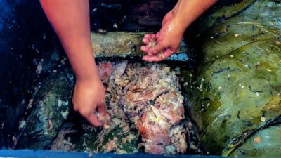 Mucho que comer en la Feria de la Barbacoa en Milpa Alta.